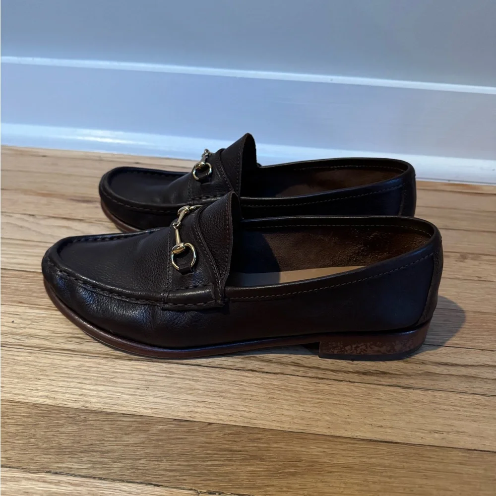 The Bit Mule Leather Loafers in dark brown - Picture 5 of 12